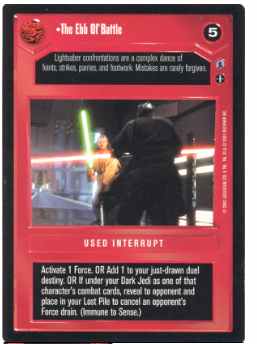 Star Wars CCG (SWCCG) The Ebb Of Battle