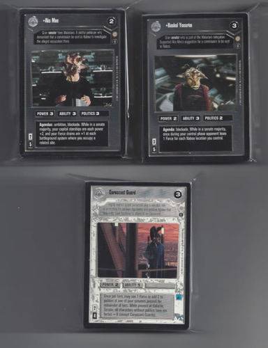 Star Wars CCG (SWCCG) Coruscant Common/Uncommon Set