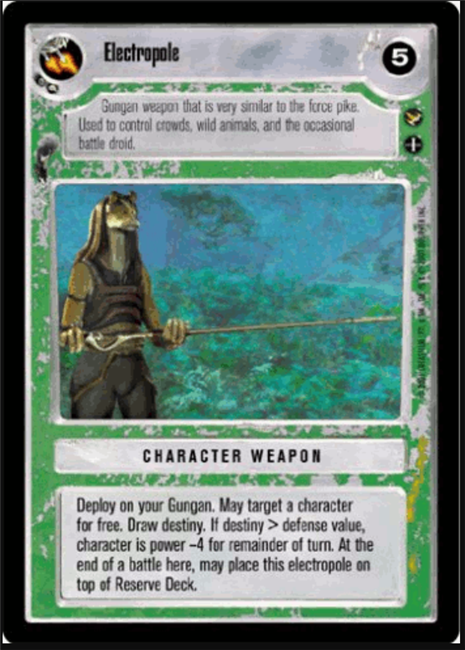 Star Wars CCG (SWCCG) Electropole