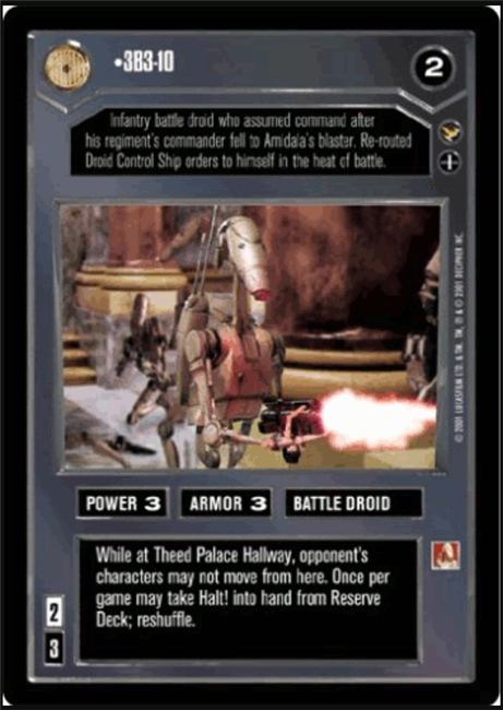 Star Wars CCG (SWCCG) 3B3-10