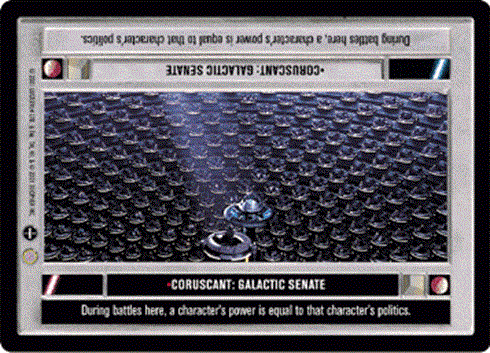 Star Wars CCG (SWCCG) Coruscant: Galactic Senate