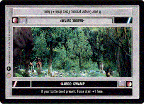 Star Wars CCG (SWCCG) Naboo: Swamp