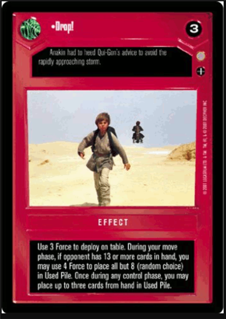 Star Wars CCG (SWCCG) Drop!