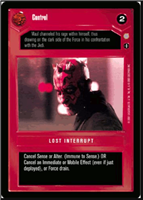 Star Wars CCG (SWCCG) Control