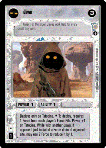 Star Wars CCG (SWCCG) Jawa