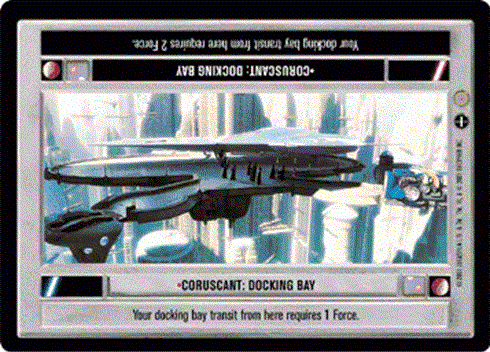 Star Wars CCG (SWCCG) Coruscant: Docking Bay