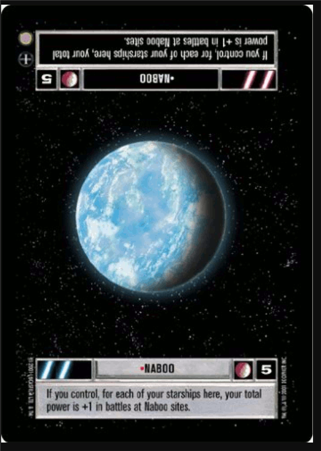 Star Wars CCG (SWCCG) Naboo