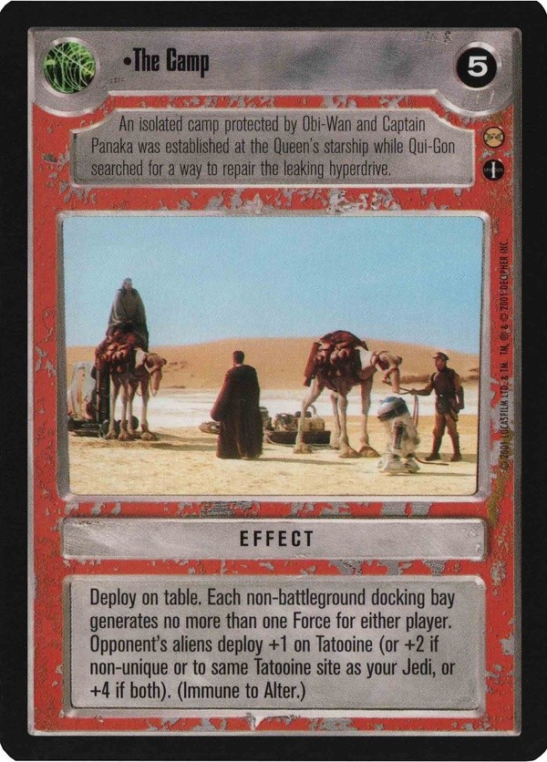 Star Wars CCG (SWCCG) The Camp