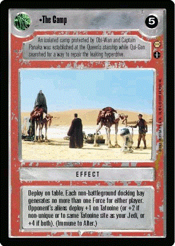 Star Wars CCG (SWCCG) The Camp