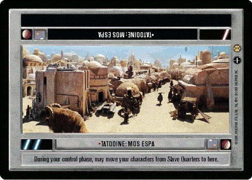 Star Wars CCG (SWCCG) Tatooine: Mos Espa