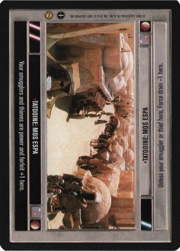 Star Wars CCG (SWCCG) Tatooine: Mos Espa