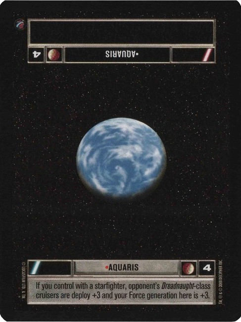 Star Wars CCG (SWCCG) Aquaris