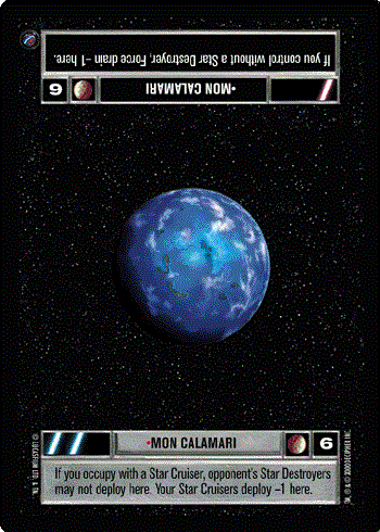 Star Wars CCG (SWCCG) Mon Calamari