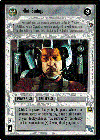 Star Wars CCG (SWCCG) Keir Santage