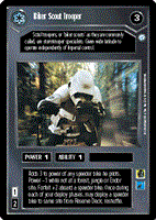 Star Wars CCG (SWCCG) Biker Scout Trooper