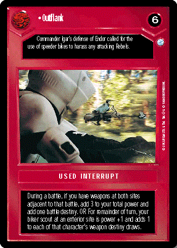 Star Wars CCG (SWCCG) Outflank