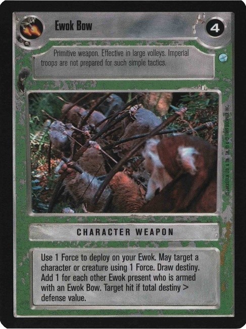 Star Wars CCG (SWCCG) Ewok Bow