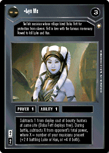 Star Wars CCG (SWCCG) Lyn Me