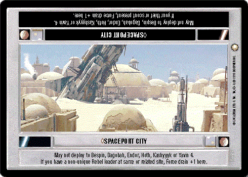 Star Wars CCG (SWCCG) Spaceport City