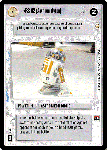 Star Wars CCG (SWCCG) R3-T2 (Arthree-Teetoo)