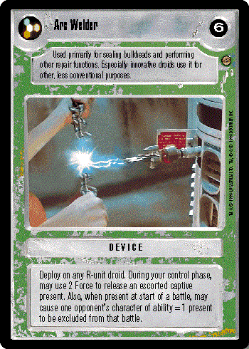 Star Wars CCG (SWCCG) Arc Welder