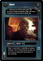 Star Wars CCG (SWCCG) Abyssin