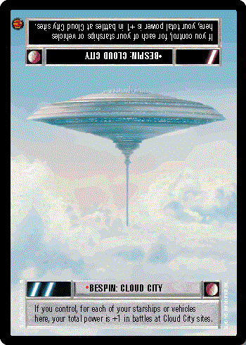 Star Wars CCG (SWCCG) Bespin: Cloud City