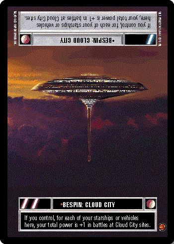 Star Wars CCG (SWCCG) Bespin: Cloud City