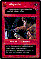 Star Wars CCG (SWCCG) A Dangerous Time