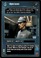 Star Wars CCG (SWCCG) Captain Lennox