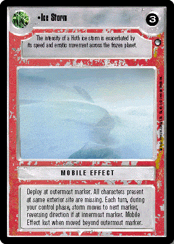 Star Wars CCG (SWCCG) Ice Storm