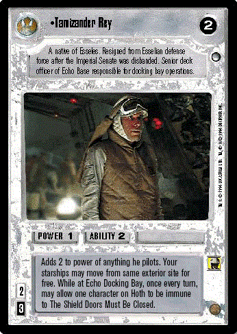 Star Wars CCG (SWCCG) Tamizander Rey