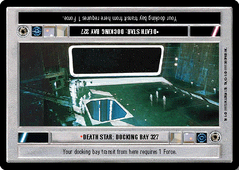 Star Wars CCG (SWCCG) Death Star: Docking Bay 327