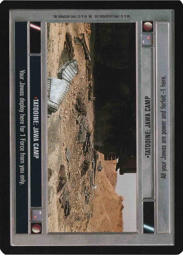 Star Wars CCG (SWCCG) Tatooine: Jawa Camp