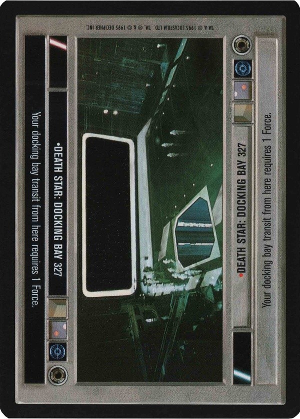 Star Wars CCG (SWCCG) Death Star: Docking Bay 327