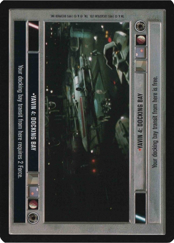 Star Wars CCG (SWCCG) Yavin 4: Docking Bay