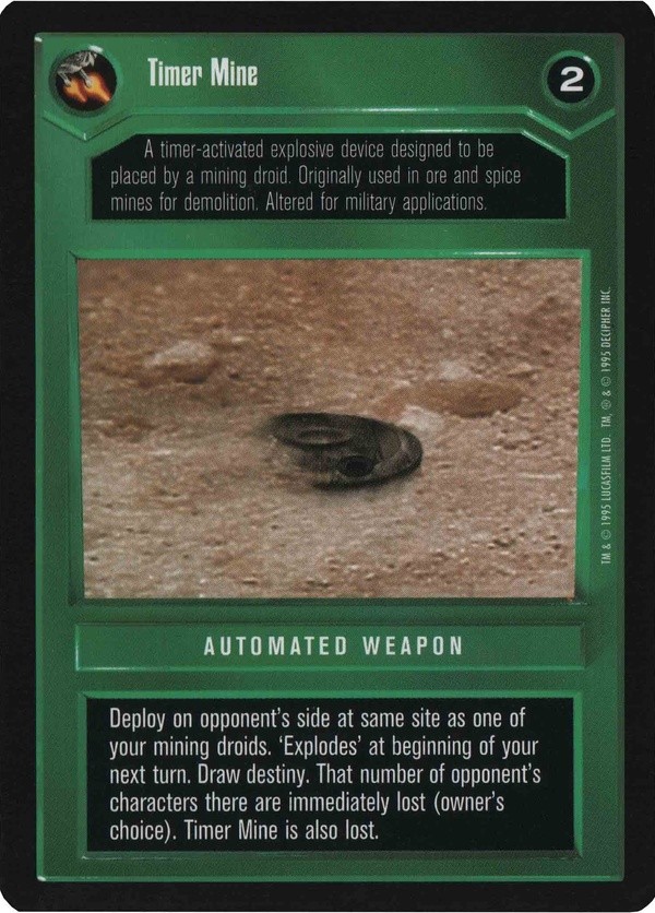 Star Wars CCG (SWCCG) Timer Mine