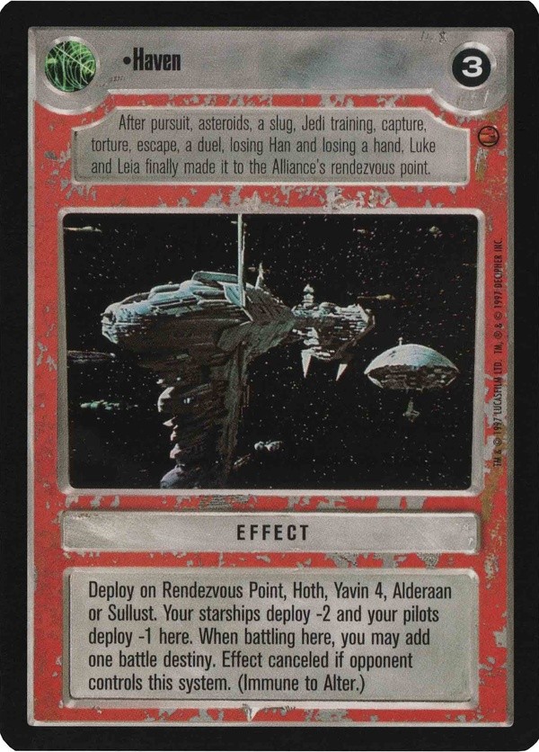 Buy Haven | Cloud City | SWCCGStore.com