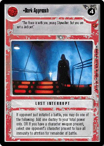 Star Wars CCG (SWCCG) Dark Approach