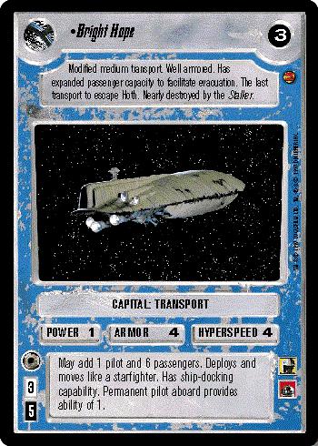 Star Wars CCG (SWCCG) Bright Hope