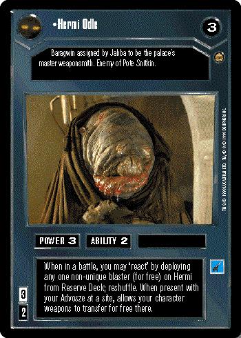 Star Wars CCG (SWCCG) Hermi Odle