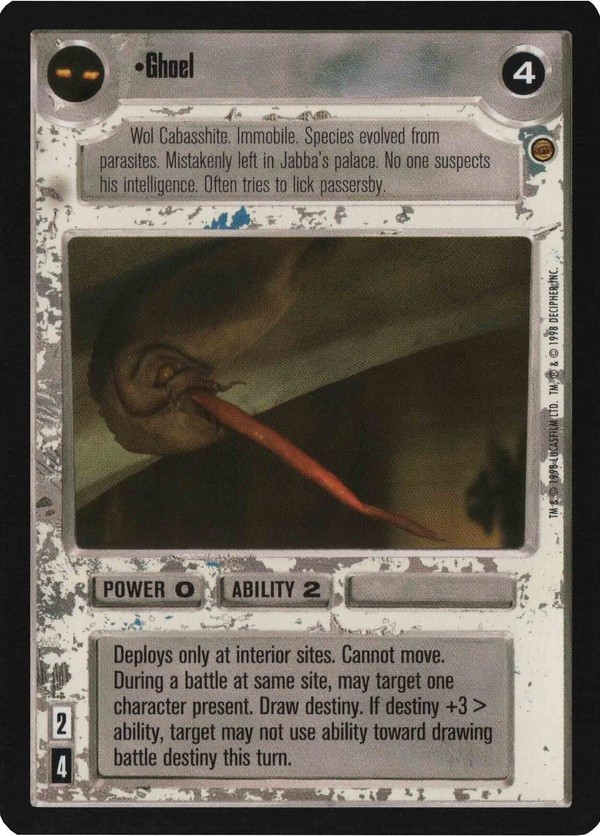 Star Wars CCG (SWCCG) Ghoel