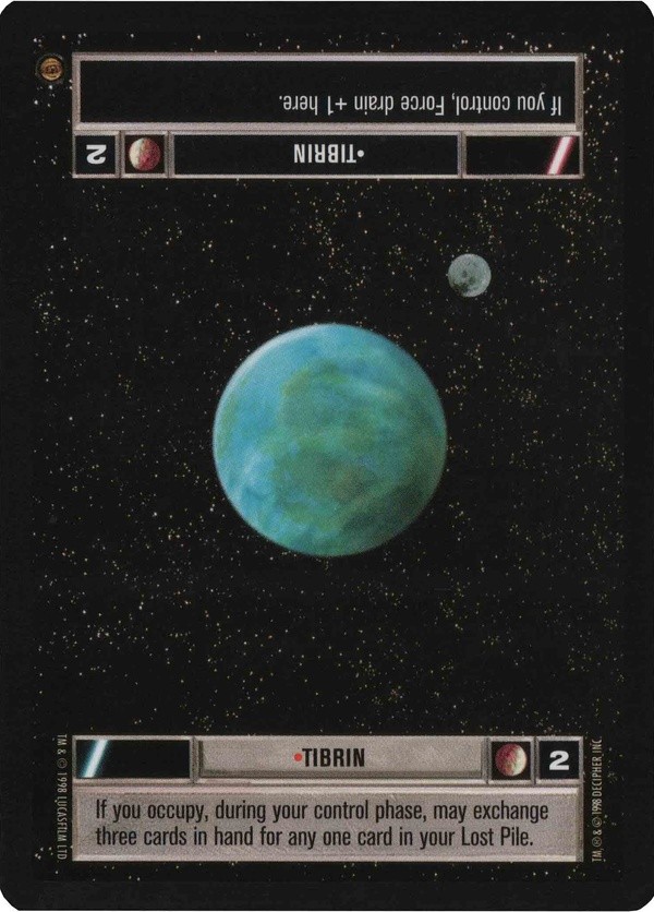 Star Wars CCG (SWCCG) Tibrin