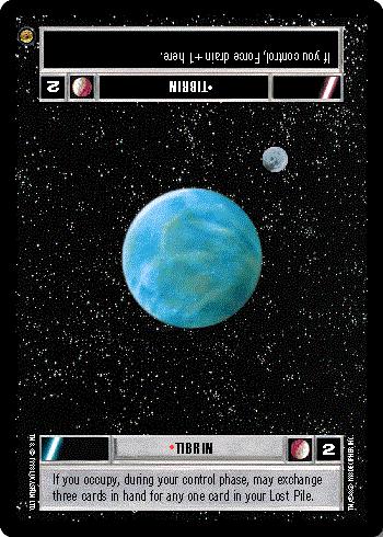 Star Wars CCG (SWCCG) Tibrin