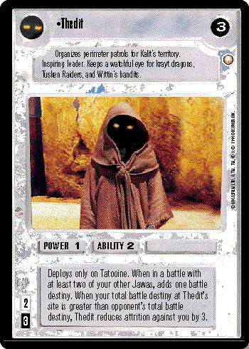 Star Wars CCG (SWCCG) Thedit
