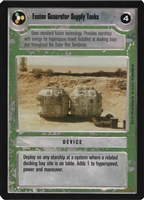 Decipher SWCCG Star Wars CCG Fusion Generator Supply Tanks (WB)