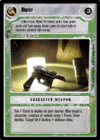 Decipher SWCCG Star Wars CCG Blaster (WB)