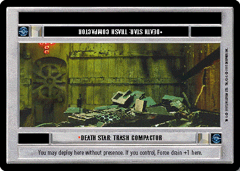 Decipher SWCCG Star Wars CCG Death Star: Trash Compactor (WB)