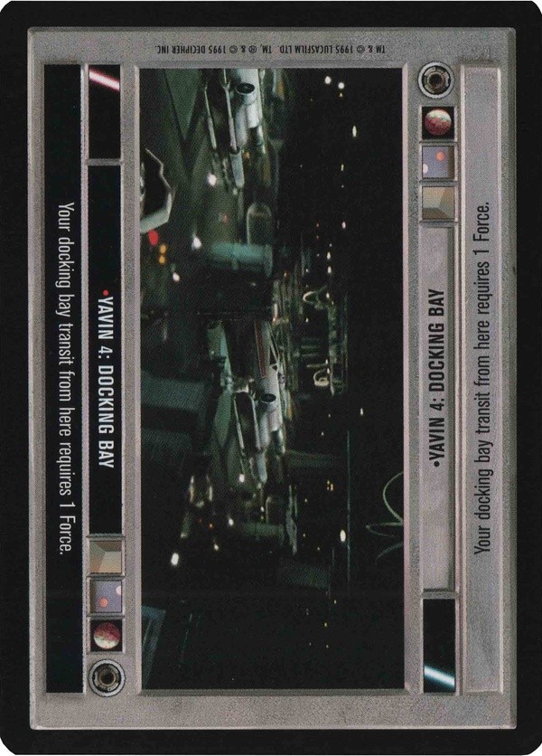 Decipher SWCCG Star Wars CCG Yavin 4: Docking Bay (WB)