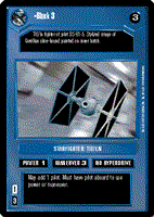 Decipher SWCCG Star Wars CCG Black 3 (WB)